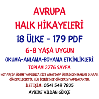 AVRUPA HALK HİKÂYELERİ PDF SETİ
