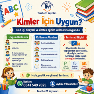 1. Sınıf İlk Okuma ve Yazma PDF Arşivi | 107 PDF – 1.793 Sayfa