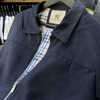 PREMİUM BURBERRY SÜET ÇEKET SİYAH