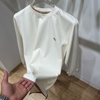 BURBERRY İTHAL SWEAT EKRU