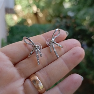 Silver Fiyonk Küpe