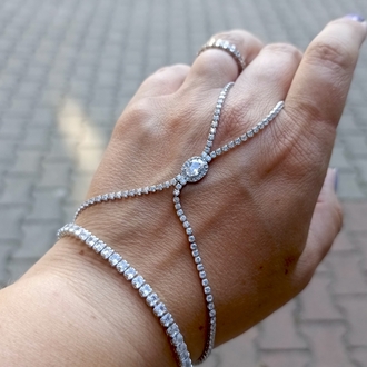 Oval Taşlı Suyolu Şahmeran