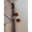Daire Sallantılı Leopar Küpe