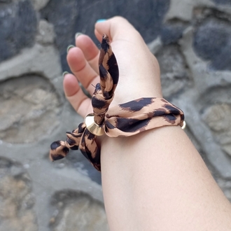 Leopar Fular Bileklik