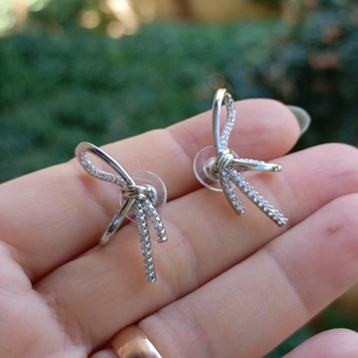 Silver Fiyonk Küpe
