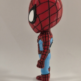 Örümcek Kahraman Chibi Figürü(15cm)