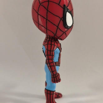 Örümcek Kahraman Chibi Figürü(15cm)