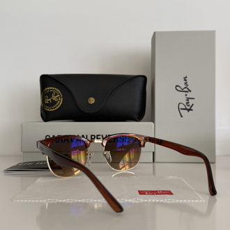 Ray-Ban ClupMaster Kahverengi unisex