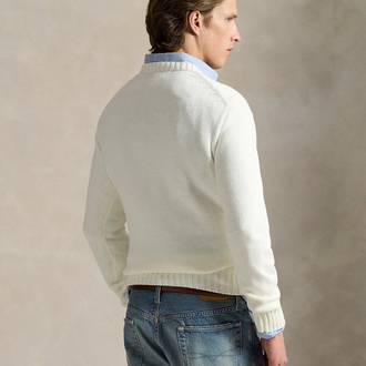 RL Half-Zip %100 Cotton Knitwear