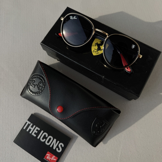 Ray-Ban Ferrari Gold çerçeve 
