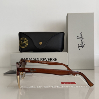 Ray-Ban ClupMaster Kahverengi unisex