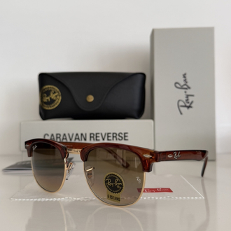 Ray-Ban ClupMaster Kahverengi unisex