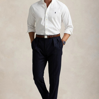 RL Slim Fit Kadife Gömlek 