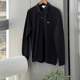 Lacoste (İthal) Uzun Kol Klasik Siyah