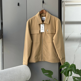 Ami Paris Premium  Yakalı Fermuarlı Ceket 