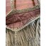 Haki /Asker yeşili püsküllü raffia çanta