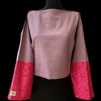 Puzzle Crop Top