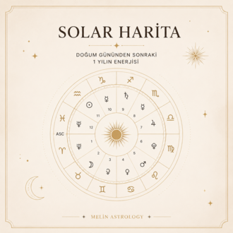 Solar Harita (1yıllık döngü analizi)