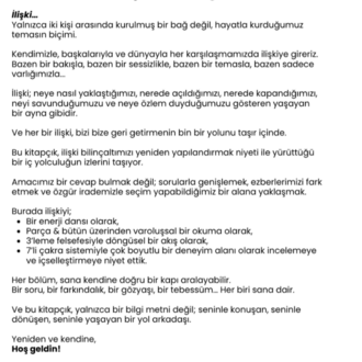 İlişkiler (e-kitap)