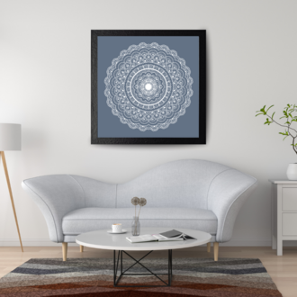 Dijital Mandala (Kare)