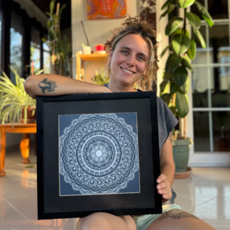 Dijital Mandala (Kare)