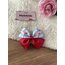 Flamingo Desen Kurdele Toka