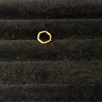 Opal titanyum piercing