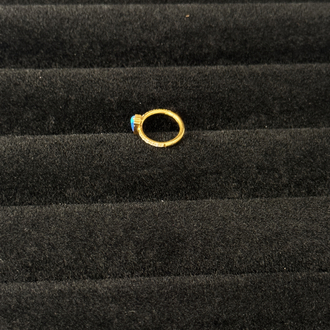 Opal titanyum piercing
