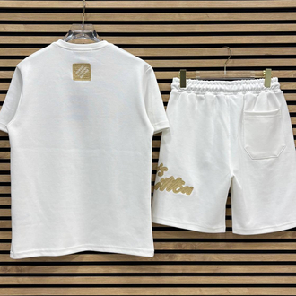 LV / Premium şort takım (Beyaz)