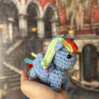 MLP Rainbow Dash Charm
