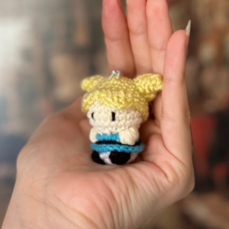 Powerpuff Girls Bubbles Charm