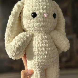 Tavşan Peluş Krem