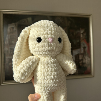 Tavşan Peluş Krem