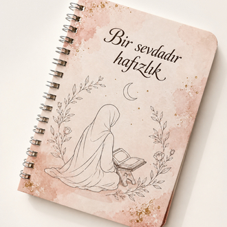Hafız Mini note defter- pembe