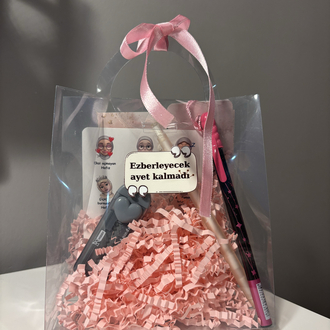Hafız pembe set