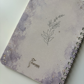 Hafız Mini note defter- lila renkli