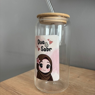 Bambu kapaklı bardak-dua,sabır