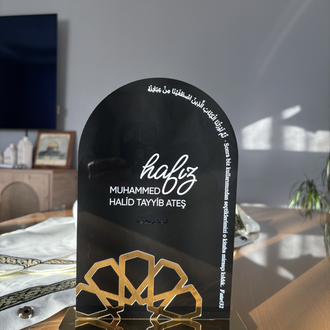 İsimli plaket-erkek