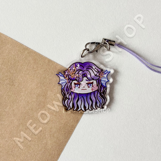 Lemurian Sea God - charm