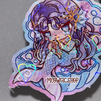 Sea God’s Tears - Kalpli Holo Sticker