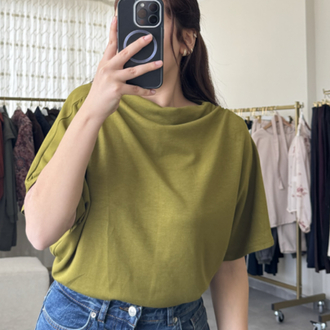 Omuz detaylı Tshirt 