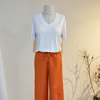 V yaka ince basic Tshirt