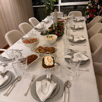 Tek şerit peçete ve masa örtüsü 
