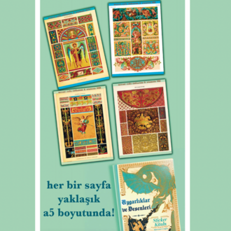 Uygarlık Desen Sticker Set - 360+ Adet Etiket - Yunan, Mısır, Rönesans Scrapbooking Seti