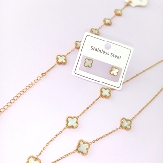 Alpine White Gold Yonca Seti ⭐