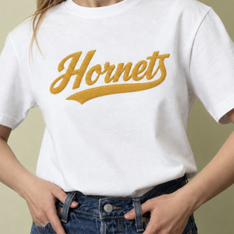 Hornets Cursive T-shirt (White)