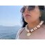 Hawaii Deniz Kabuğu Murano Cam Boncuk Kolye