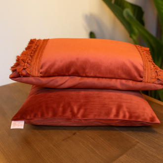 Amber Rouge Kırlent Kılıfı 2'li Set