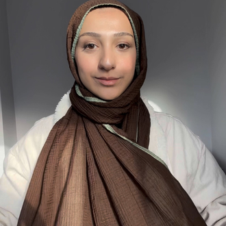 Müslin Şal Kahve