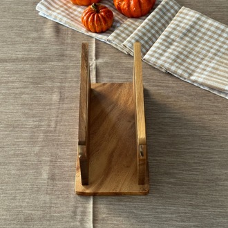 Akasya Ayaklı Peçetelik 19 Cm 